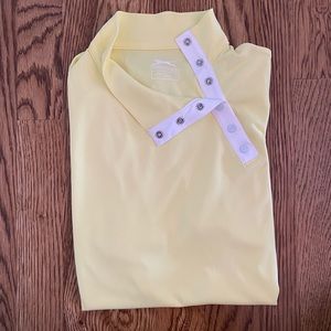 Slazenger Light Yellow Golf Shirt